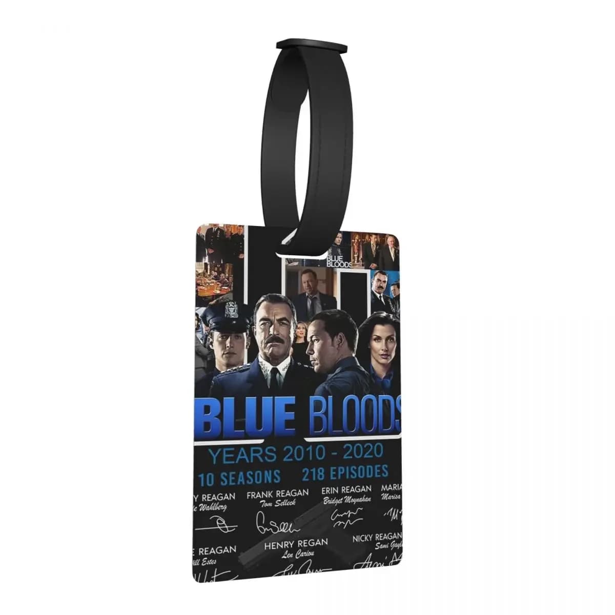 Blue Bloods Year Seasons Etichette per bagagli Accessori per valigie Viaggi Bagagli portatili Etichetta d'imbarco Porta etichette ID Nome Indirizzo