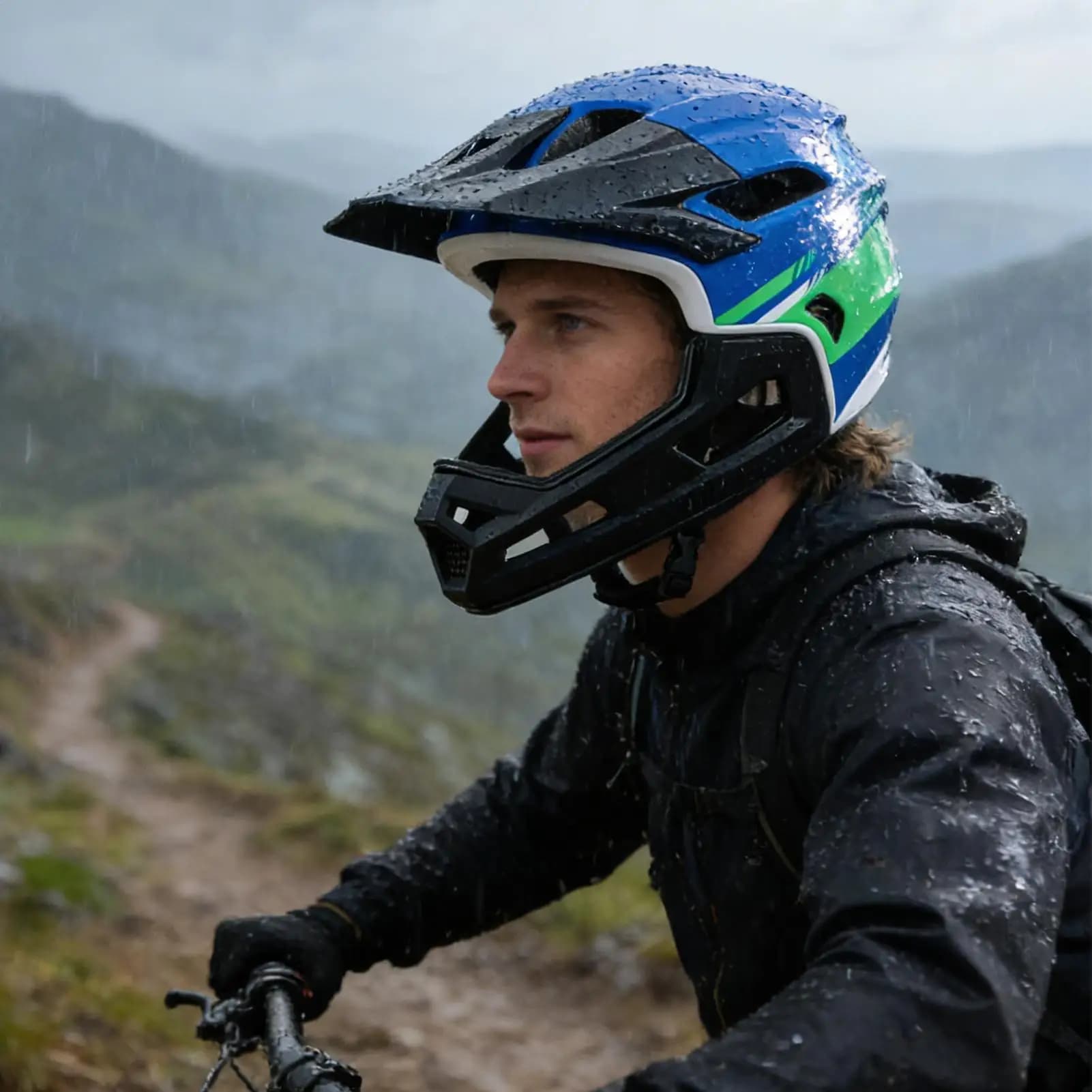 Complete Bike Helmet Cycling Head Protection Ventilation Bike Helmet Motocross Bike Scooter Mountain Racing