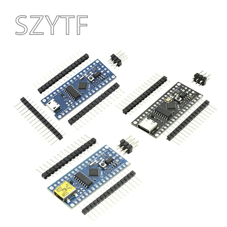 Nano V3 Atmega328P/ATMEGA168 TYPE-C Mini Micro MCU Core Board weld development card module improved version for Arduino