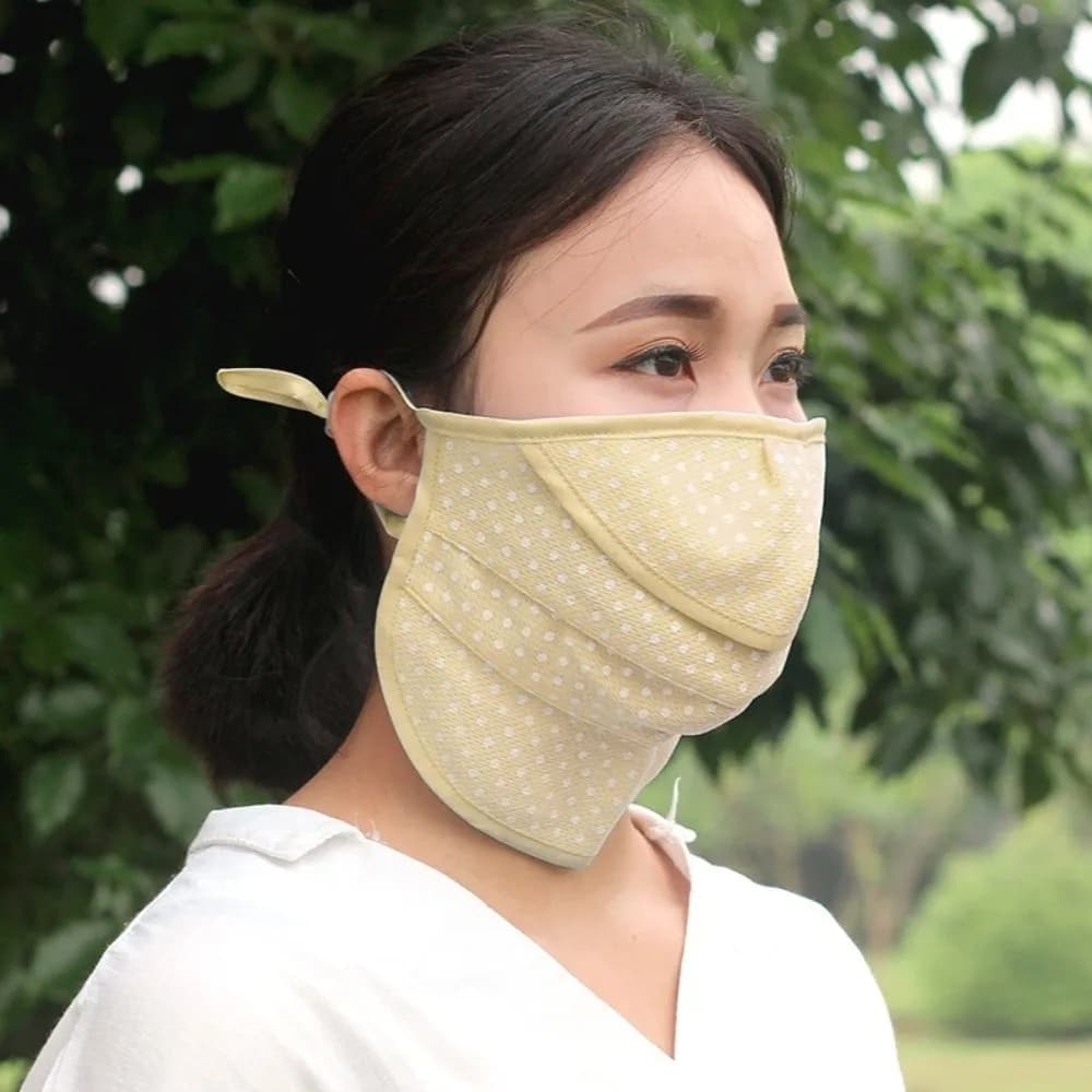 Breathable Sunscreen Mask Scarf Shield Dustproof Face Mask UV Protection Quick-drying Neck Gaiter for Cycling, Sports, Fishing