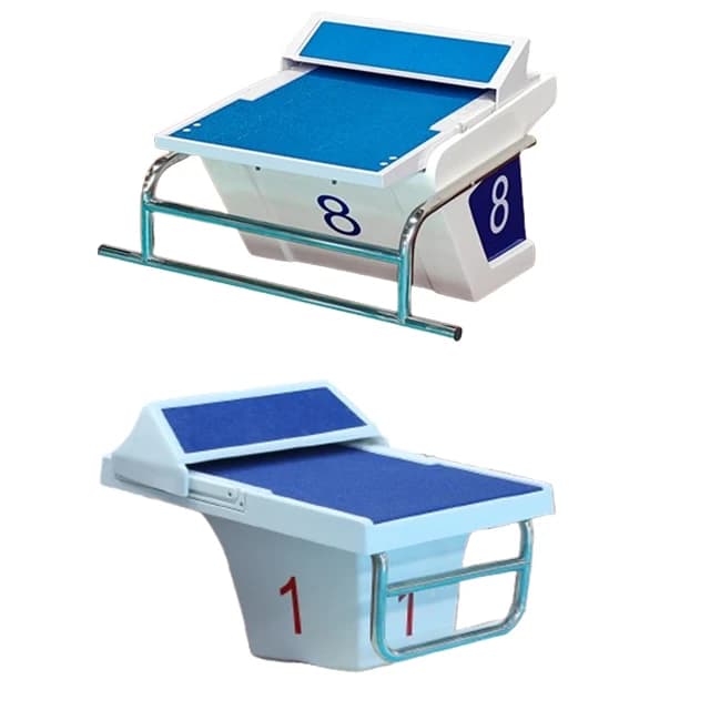 Running swimming platform for standard start-up jump for competitive swimming blocks for pool diving and jump ropes
