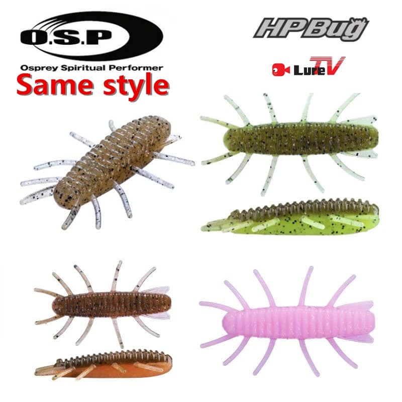 LURETV Nuovo prodotto: Dezhou Barrier Gamberetti Road Soft Insect Galleggiante Spigola Esca falsa, Gamberetti Mayfly Black Pit Gamberetti Tipo Sof