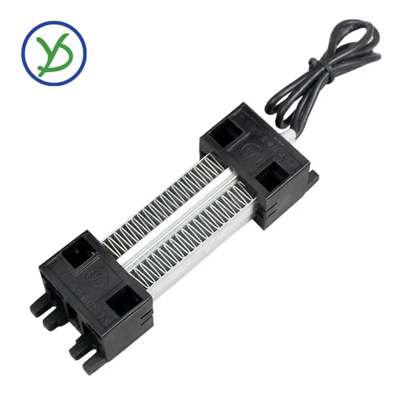 Riscaldatore per incubatrice 220V 100W AC DC Elemento riscaldante per riscaldatore d'aria in ceramica PTC termostatico Riscaldatore elettrico 54A1 113*35*26mm