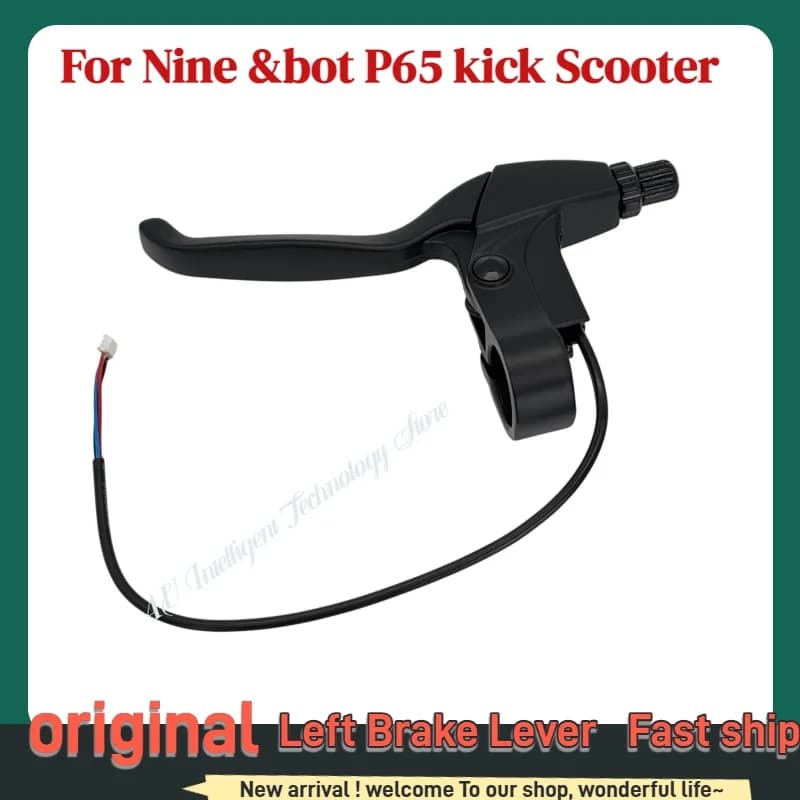 Maniglia leva freno sinistra originale per parte di ricambio accessorio Kickscooter scooter elettrico P65 P100 P100S
