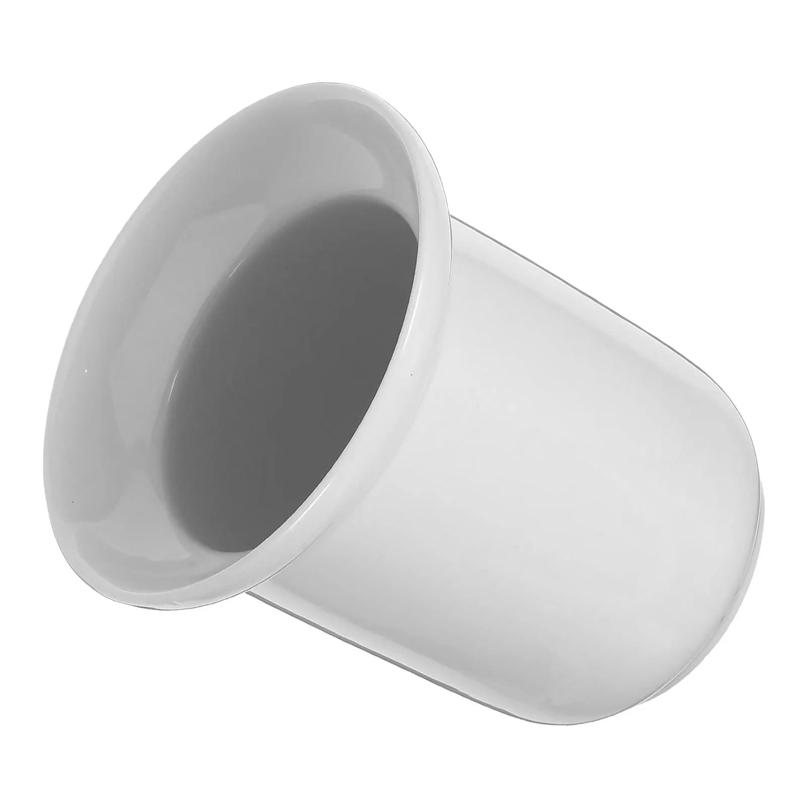 Portascopino per WC con base a sfera, manico robusto, accessorio per la pulizia del bagno, per lavabo e vasca, porta scopino igienico