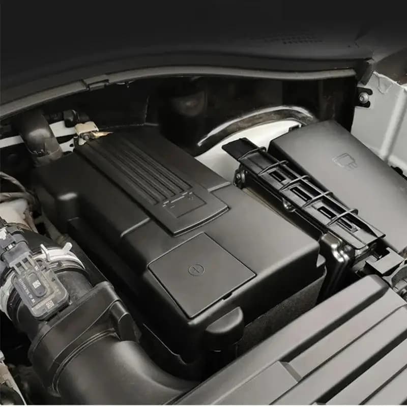 Auto Elettrodo Motore Coperchio Della Batteria Tappo di Protezione Impermeabile Borsette Protector Per VW Tiguan 2 Passat B8 Golf Sportsvan Mk7 Touran
