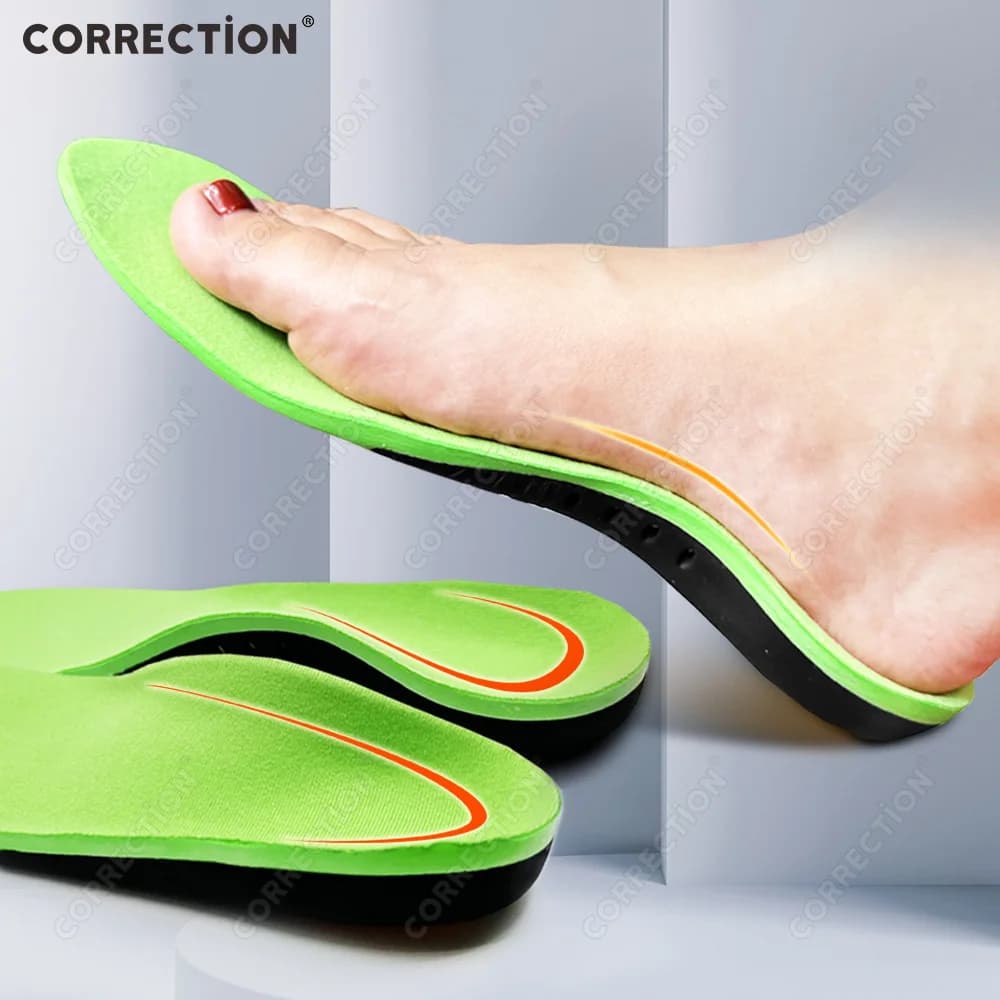 Solette Ortopediche con Supporto per Arco Plantare, Assorbimento degli Urti, Elastiche e Resistenti all'Usura, per Piedi Piatti, Correzione Posturale