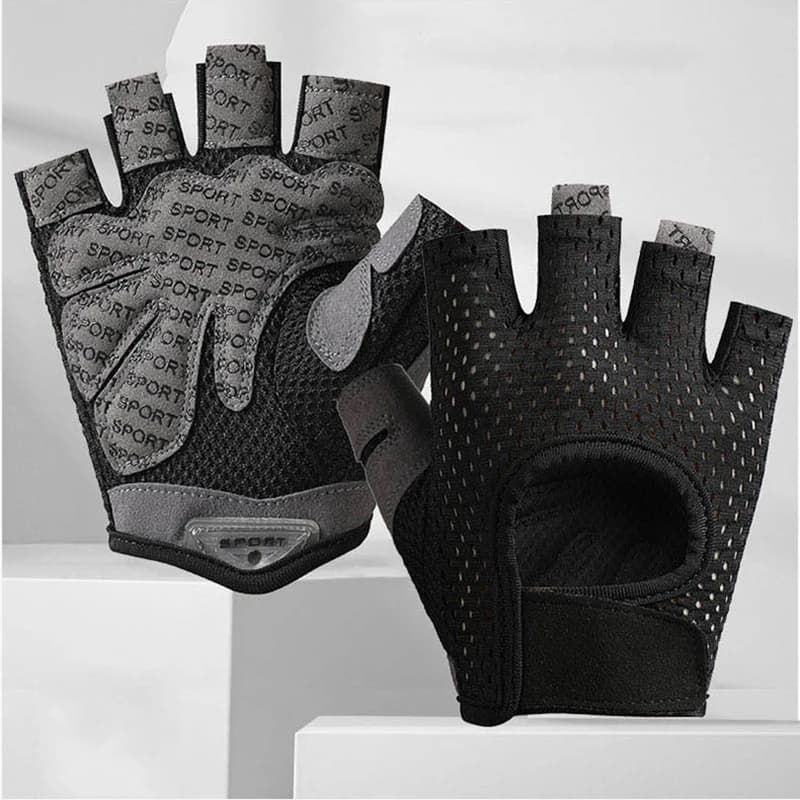 Mountain Gloves, Race, Fitness, Cycling Mid-Size, Unisplendour for Lifting Weights, Anti-slip and Breathable