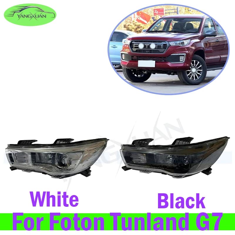 Front Bumper Headlight For Foton Tunland G7 Front Head Light Headlamp Head Lamp