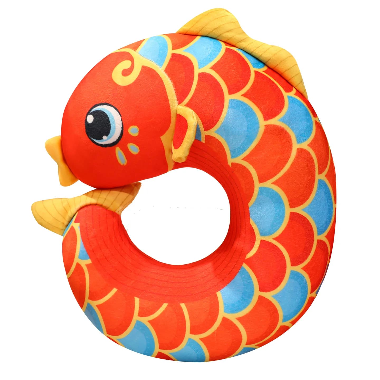 Cuscino da viaggio per pesci rossi Cuscino per il collo per aeroplani Cuscini portatili in memory foam a forma di U per dormire Poggiatesta Treno Voli lunghi