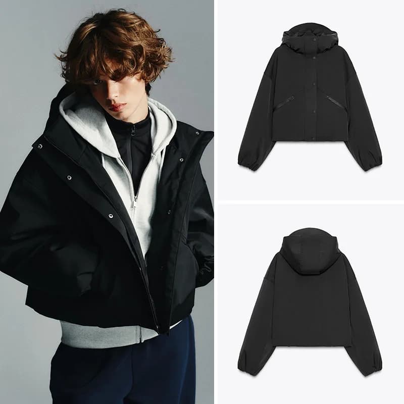 New Arrival Autumn Casual Fashion Stand Collar Hooded Waterproof Windproof Jacket for Women Standard Fit Long Sleeve Coat