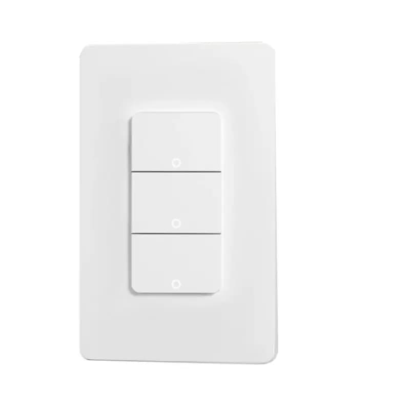 ABGH-Tuya Wifi Smart Switch US Version Outgoing Ground Neutral Wire App Remote Control Work For Alexa Google Home US Plug