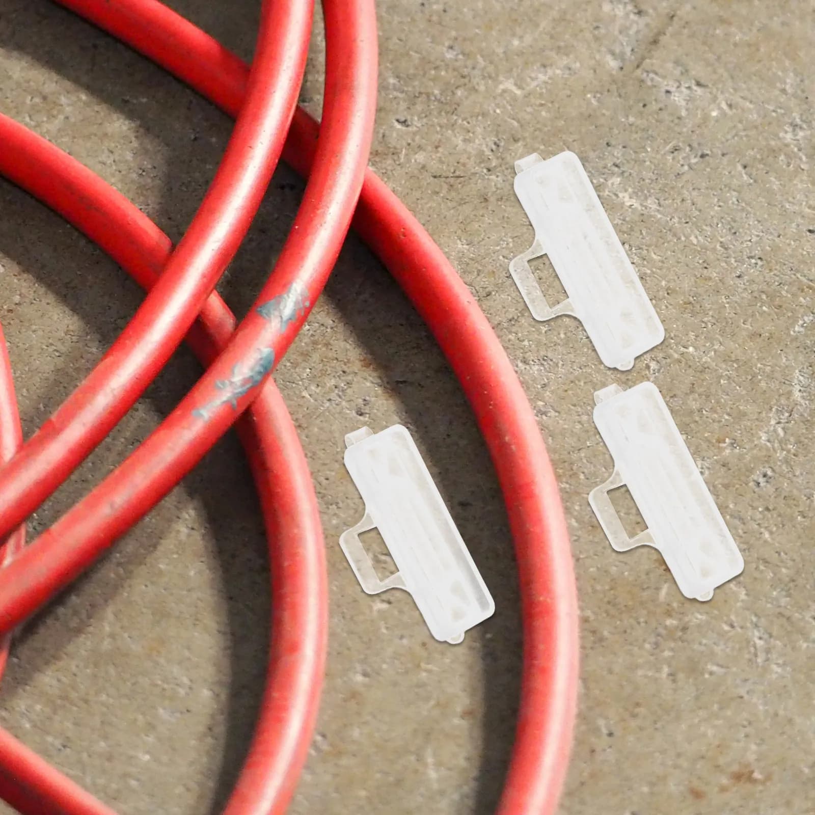Set di Scatole Trasparenti Impermeabili per Etichette Cavi, Organizzatore per Etichette di Fili Elettrici, Custodia per Fascette Zip, Gestione Cavi