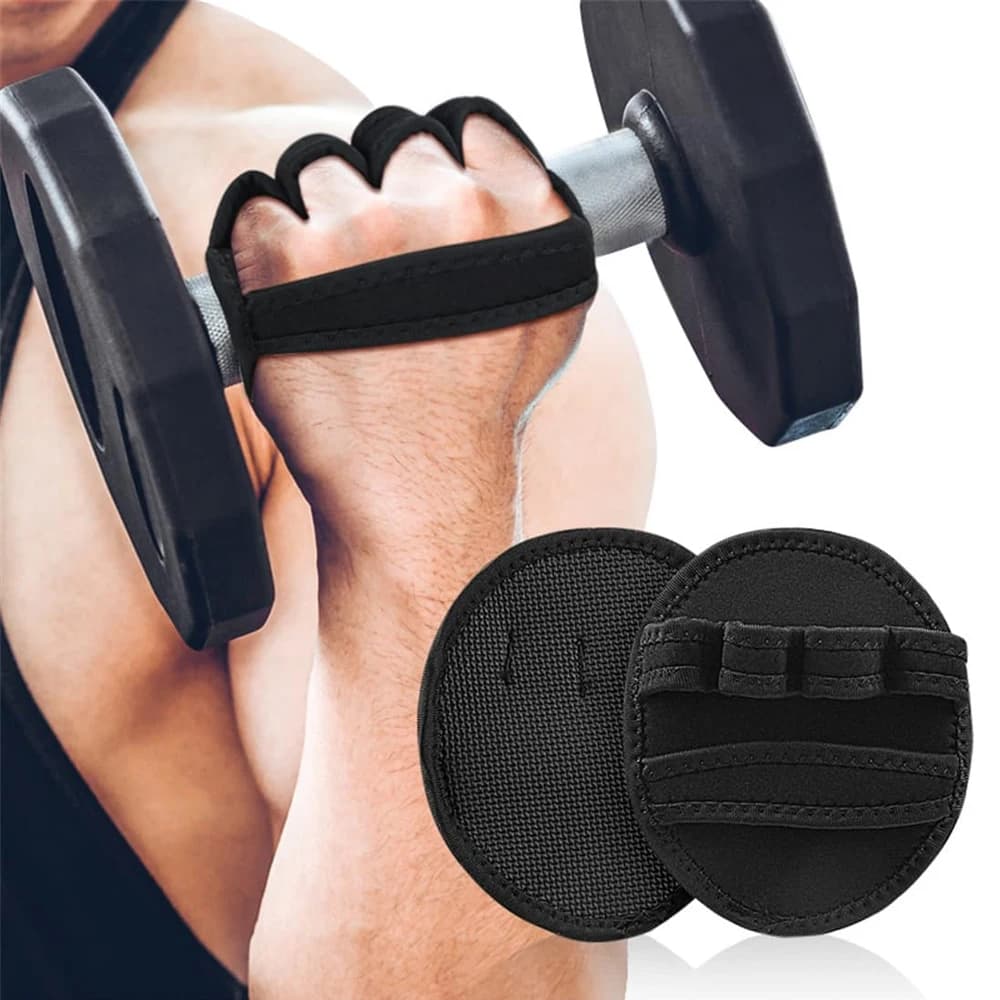 1 pair of weight lifting neoprene bearings, alternative to gym training gloves, weight lifting bearings, calisthenics