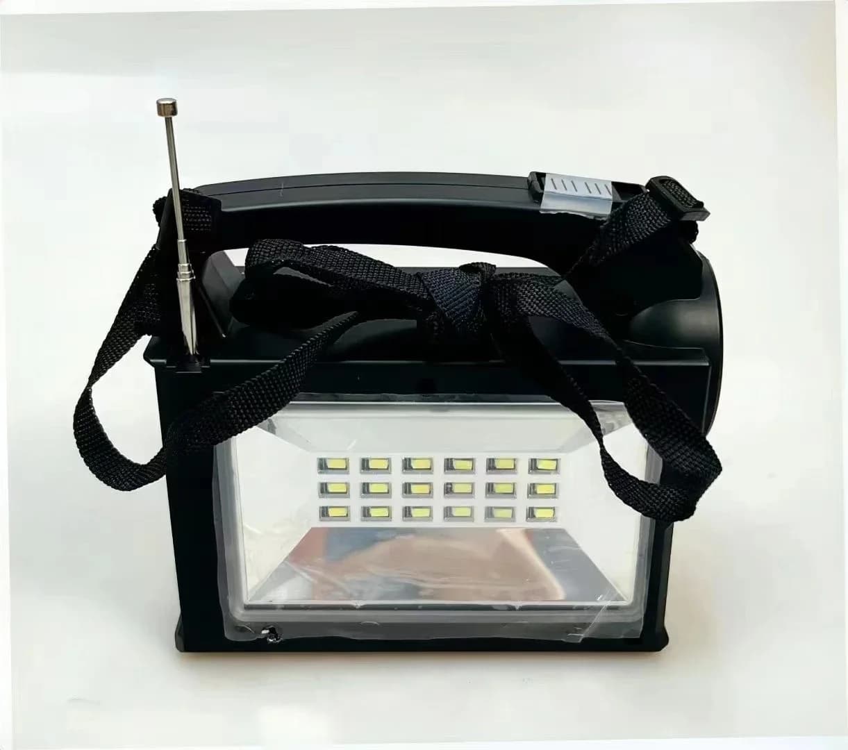 Radio Solare da Esterno NNS NS-8139LS con Power Bank USB 5V e Luce di Emergenza Bidirezionale