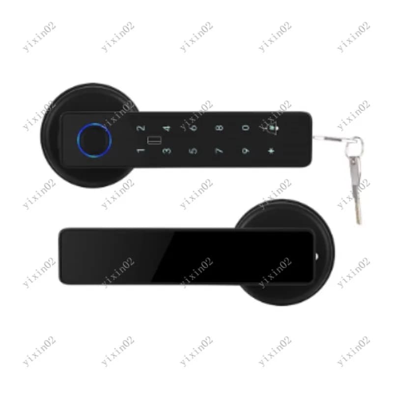 Serratura Intelligente per Casa con Impronta Digitale Biometrica Senza Chiave per Porte in Legno Camera da Letto Ufficio