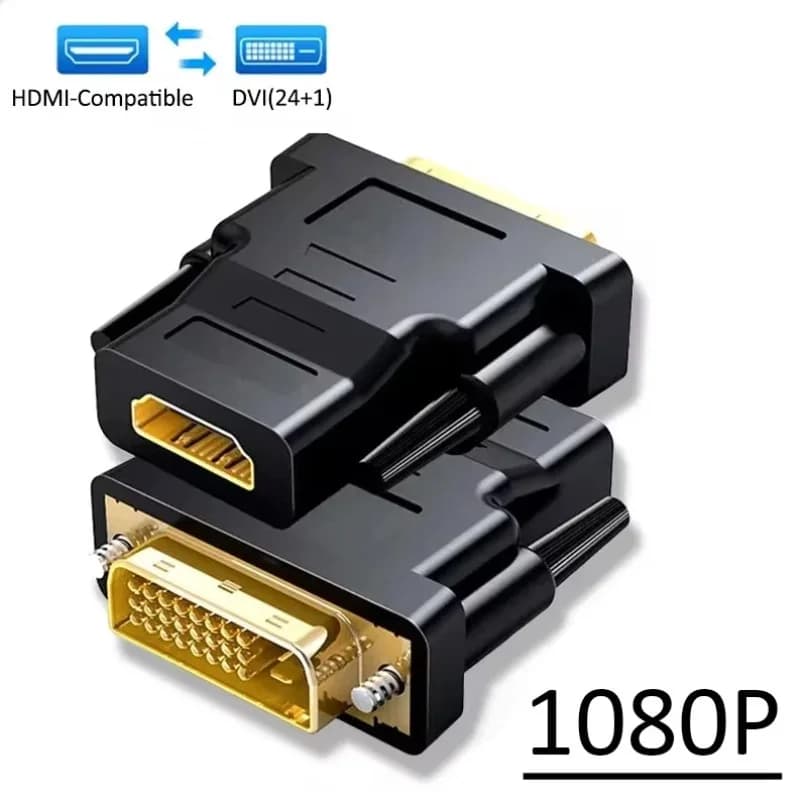 Cavo di conversione HDMI-compatibile con DVI Set-top per notebook per Box PS4 Convertitore TV HD esterno per PC Latop a monitor TV