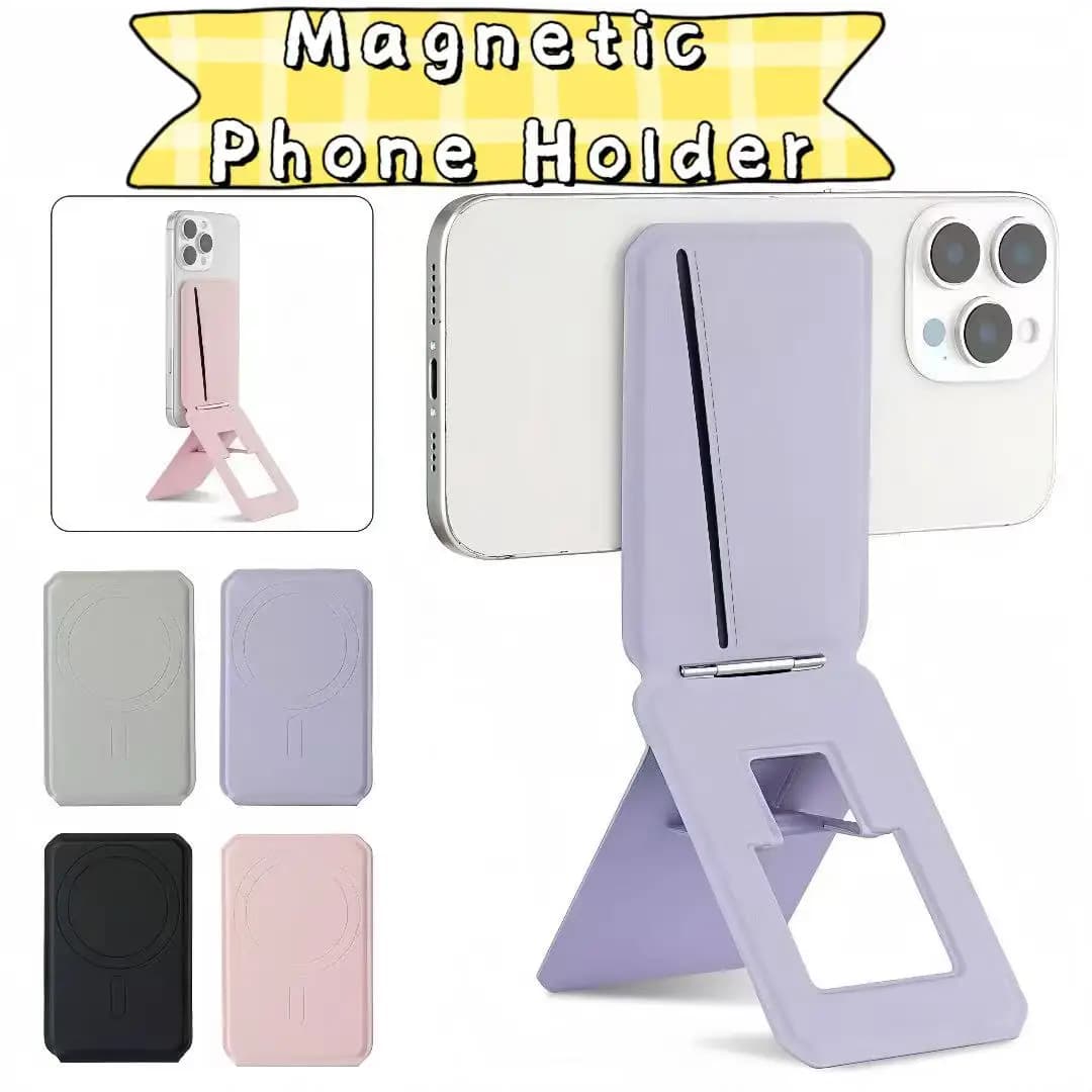 MagSafe Invisible Selfie Stick Tripod Stand For iPhone With Magnetic Mount Angle Adjustment Powerful Magnets Mobile Phone Holder