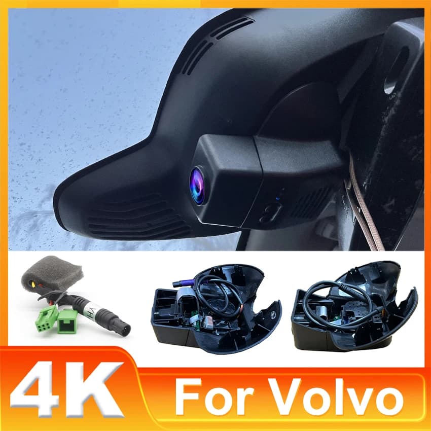 Dash Cam WiFi for Auto, Factory Original Appearance, Easy to Use, Video Recorder for Auto Volvo V40 T5 Cross Country T2 2013- 2019