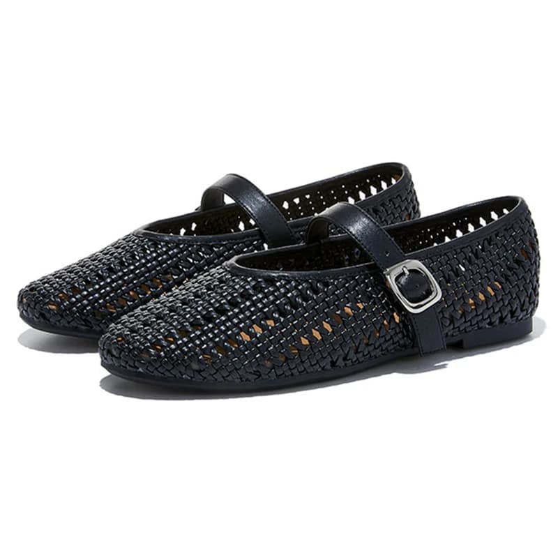 New Summer Dancers 2026 from Woman Comfortable, Breathable and Soft with Belt Buckle, Mary Jane Low Sandals