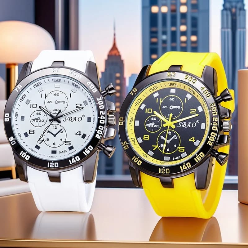 New quartz watches for men and women, silicone sports watches for students, available in various colors, suitable for everyday use and as holiday gifts, watches for everyday use. | Minimalist watch | Watch Resistant