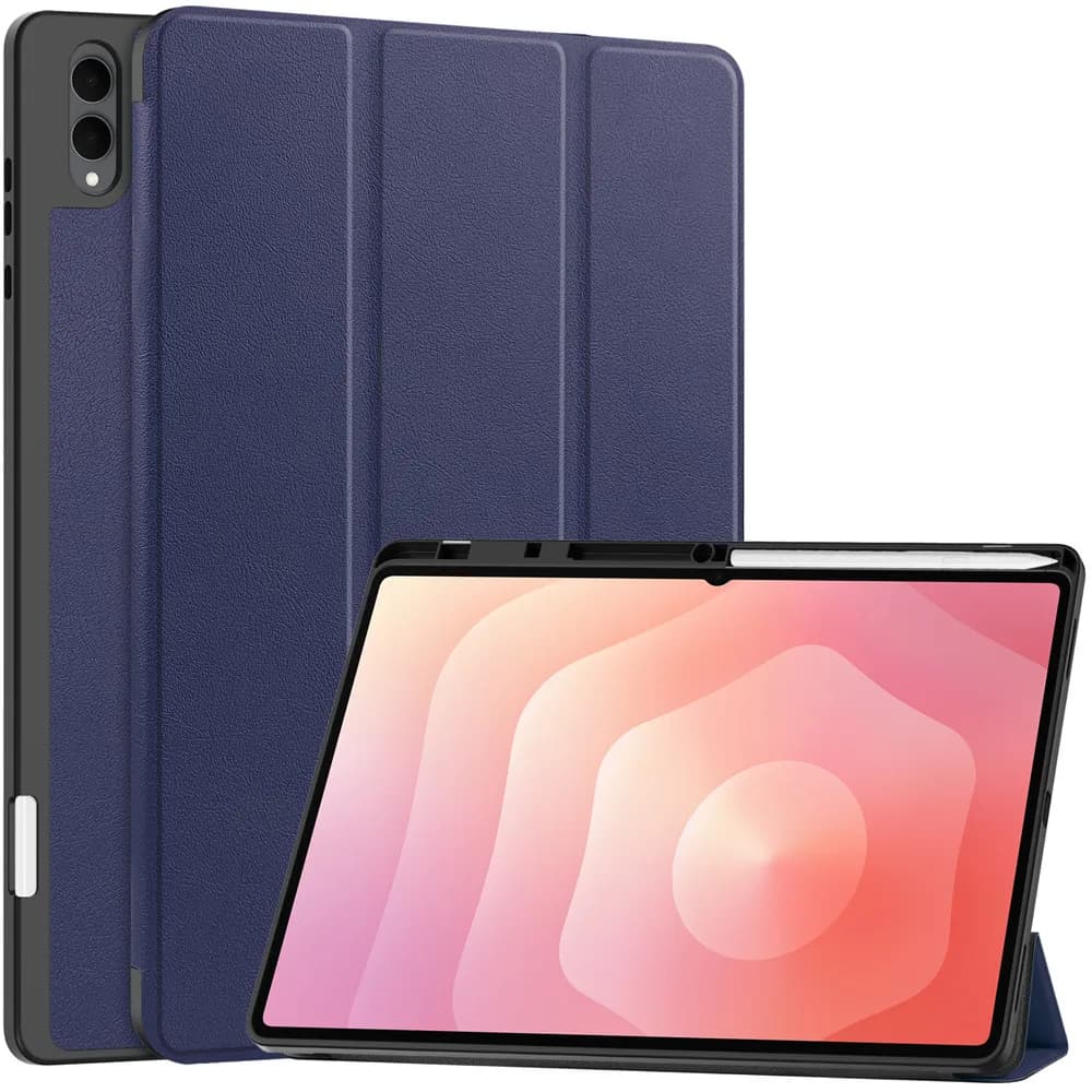 Per Samsung Galaxy Tab S11 Ultra Custodia da 14,6 pollici 2025 Supporto magnetico a tre ante Funda con portapenne SM-X930/SM-X936 Cover da 14,6"