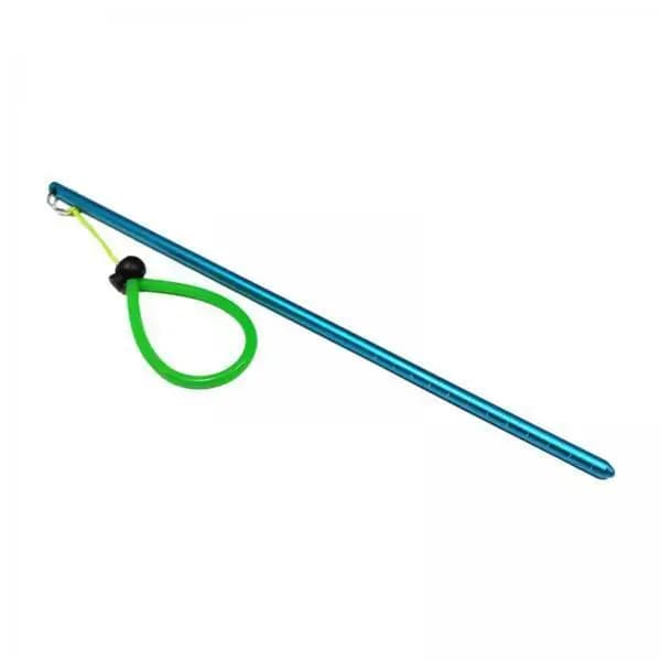 2xScuba Diving Pointer Stick Snorkeling Dive Rod Deepwater Exploration Lanyard Light Blue