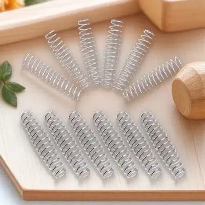 12 Pezzi Molle Flessibili Antiruggine di Ricambio per Forbici da Giardinaggio, Cesoie e Attrezzi per Potatura Piante da Esterno