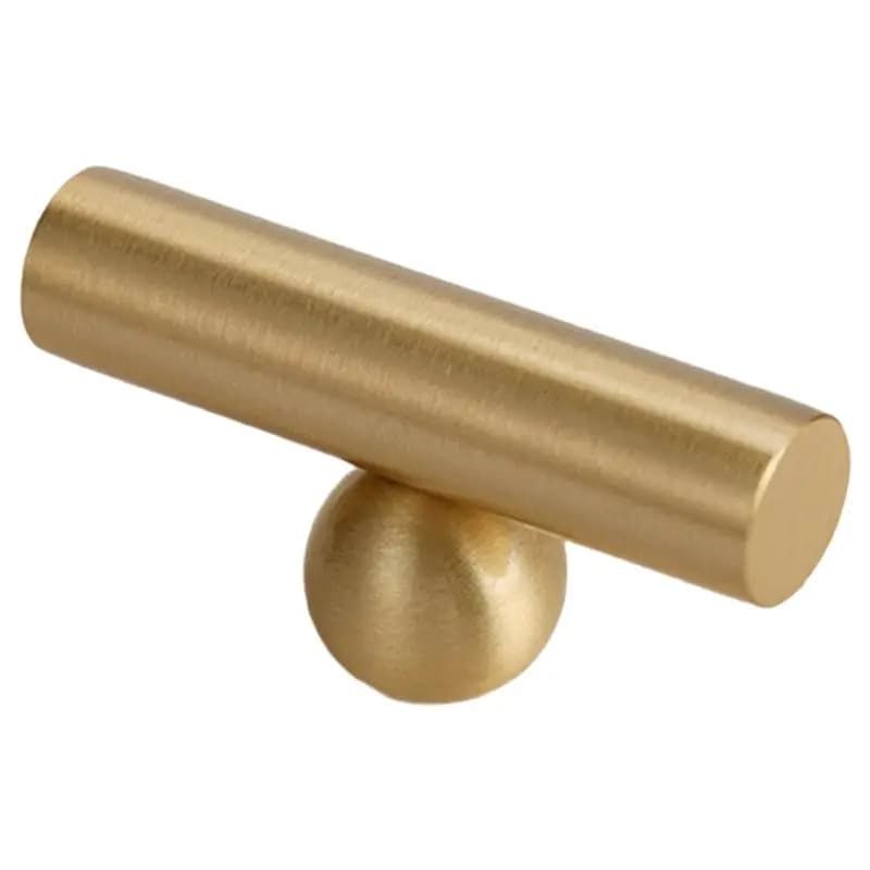 Maniglia per armadio in ottone premium, stile moderno e minimalista per la progettazione di cassetti per applicazioni di guardaroba