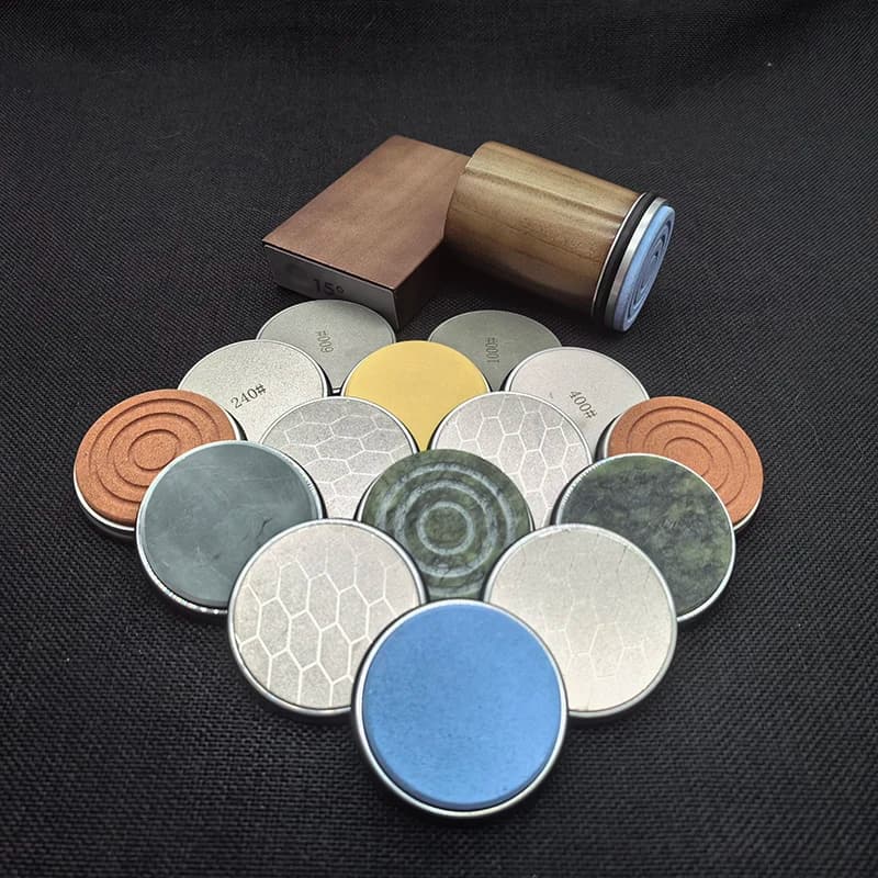 Rolling Knife Sharpener Whetstone Grinding Stone Accessory Diamond Kitchen Professional Knife Sharpening Tool Agate Polishing