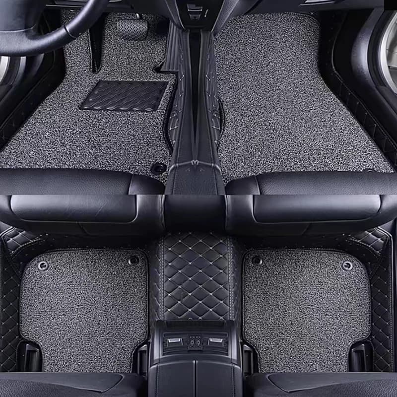 Double-Strong Leather Car Mat for Renault Grand Scenic 2016-2023, Car Interior Accessories