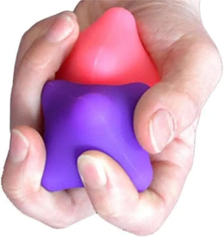 Palline per Massaggio Profondo dei Tessuti per Alleviare il Dolore a Mani, Piedi, Schiena, Spalle e Corpo - Confezione da 2