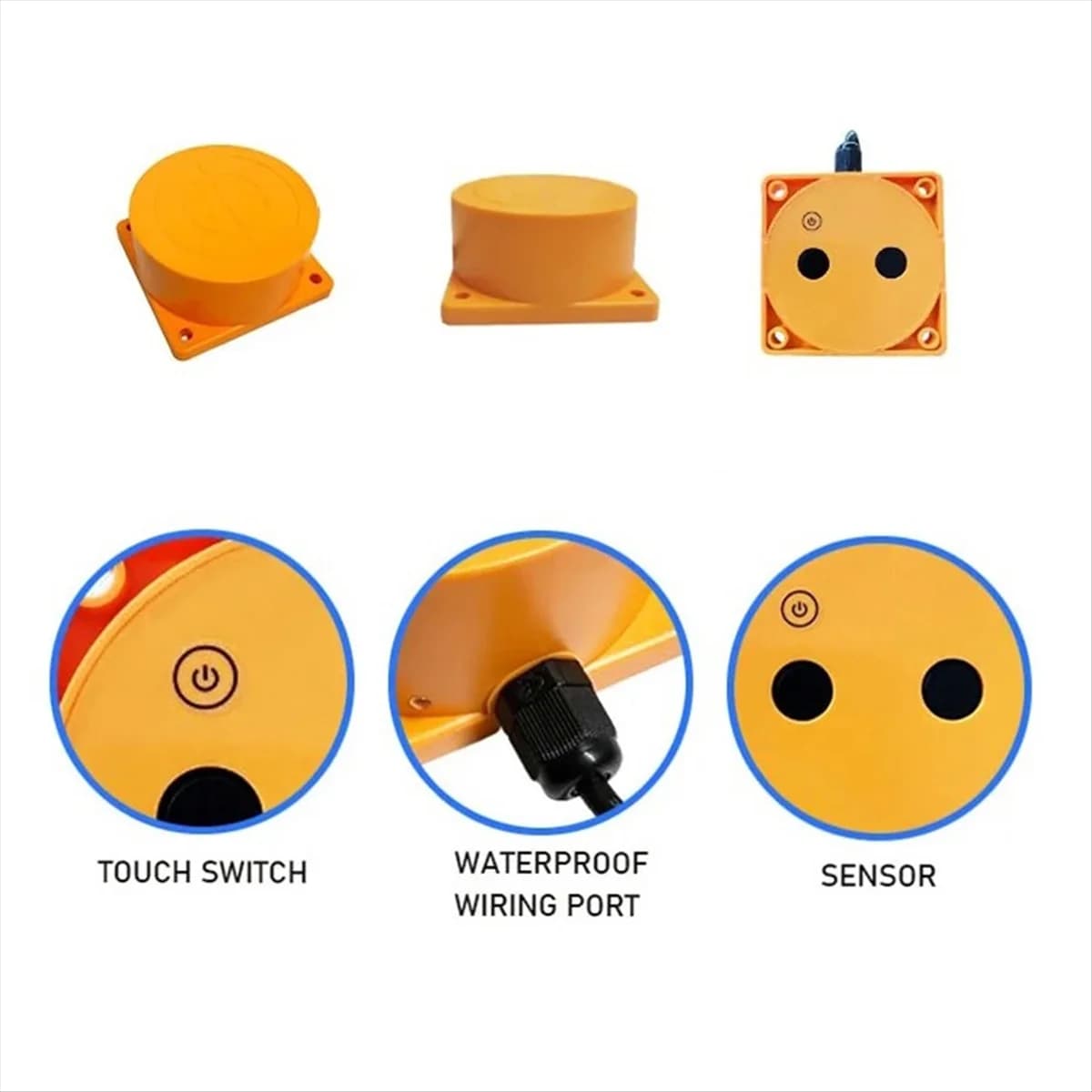 A002 ME201W Rilevamento remoto del livello del serbatoio Smartphone Controller del sistema di allarme dell'acqua completo per sensore del livello dell'acqua Spina europea