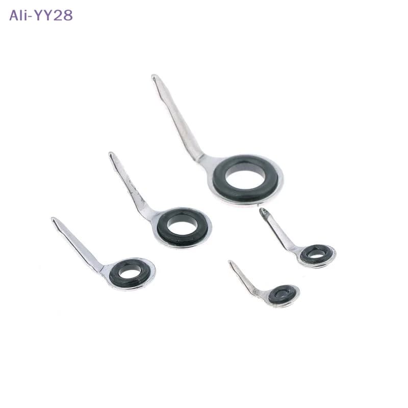 {MX} 20 Pieces MKG 1.0S 1.5S 2.0S 3.0S Rings Guide Miniature Non Ceramic Series for Repair and Construction Fishing Rods