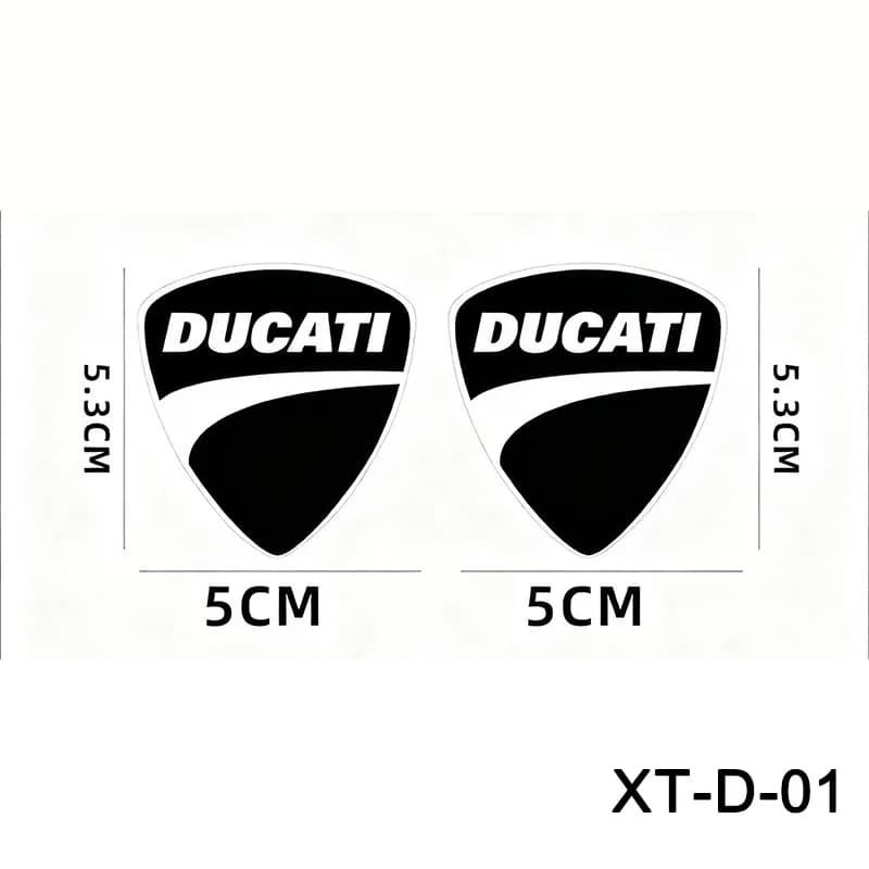 Motorcycle Waterproof Stickers Decals Reflective Motorcycle helmet Body Sticker For Ducati Scrambler 950 1100 1260 Sport Monster