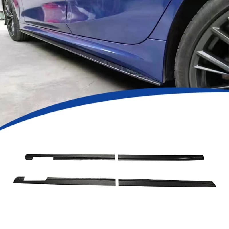 Adatto per BMW Serie 3 G20 2019-2025 Gonna laterale Modello AC Kit corpo Spoiler Diffusore Due sezioni