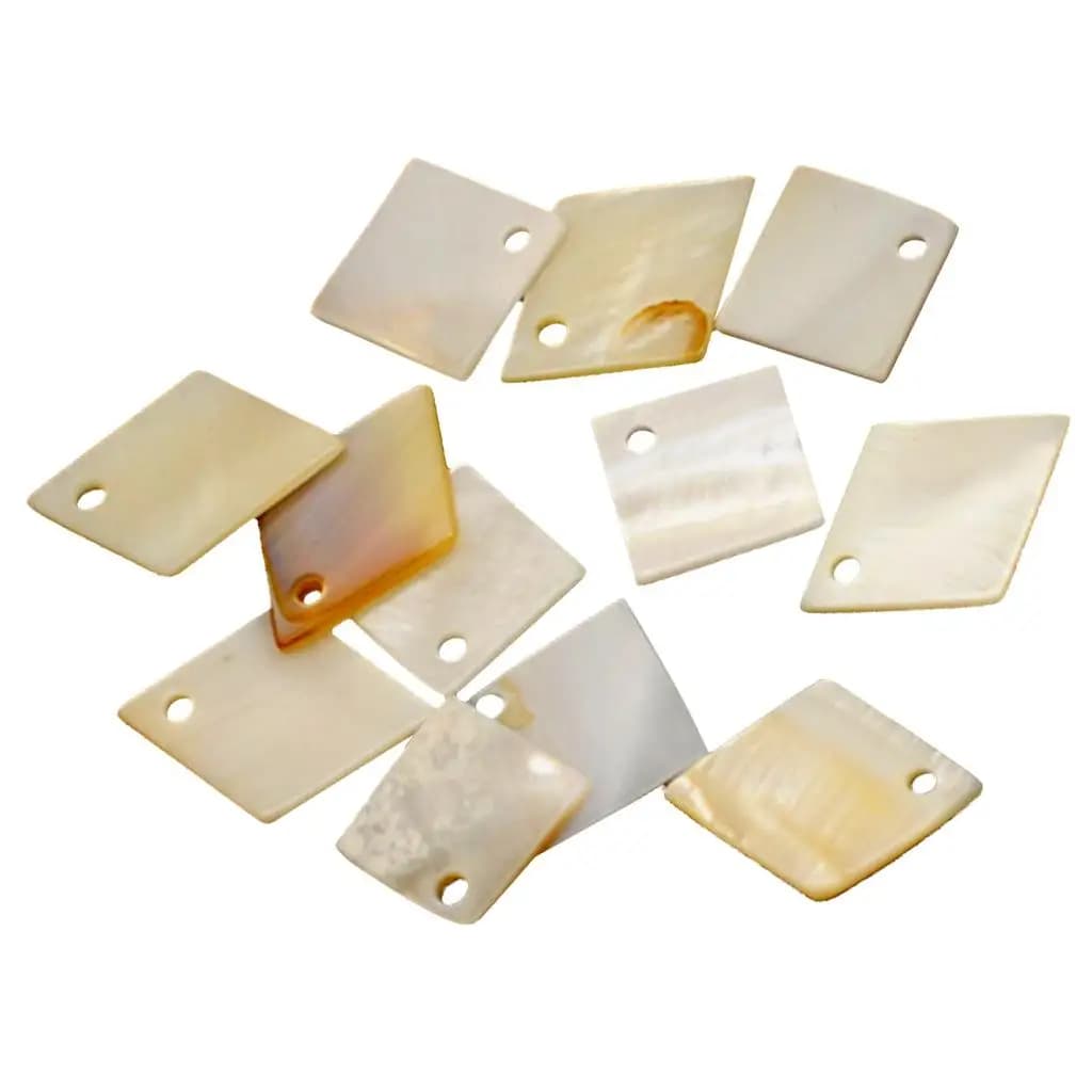 Perline di Conchiglia Naturale per Creazione di Gioielli, Set di Perline Sciolte per Fai-da-Te, Ciondoli, Collane e Braccialetti