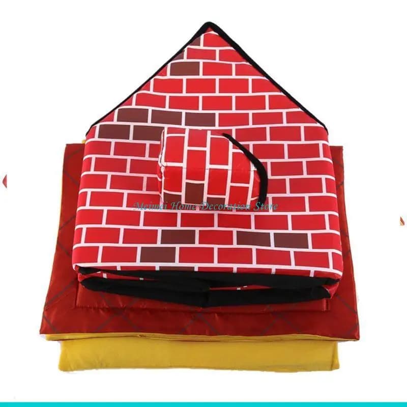 H7BF Cuccia pieghevole per cani per gatti, grotta per gatti, tenda per cani con cuscino, letto igloo lavabile per gatti e