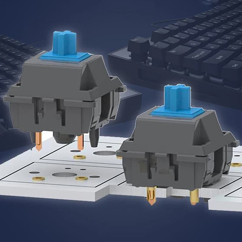 Set da 100 pezzi di prese a caldo per operazioni di saldatura PCB con tastiera meccanica e mouse