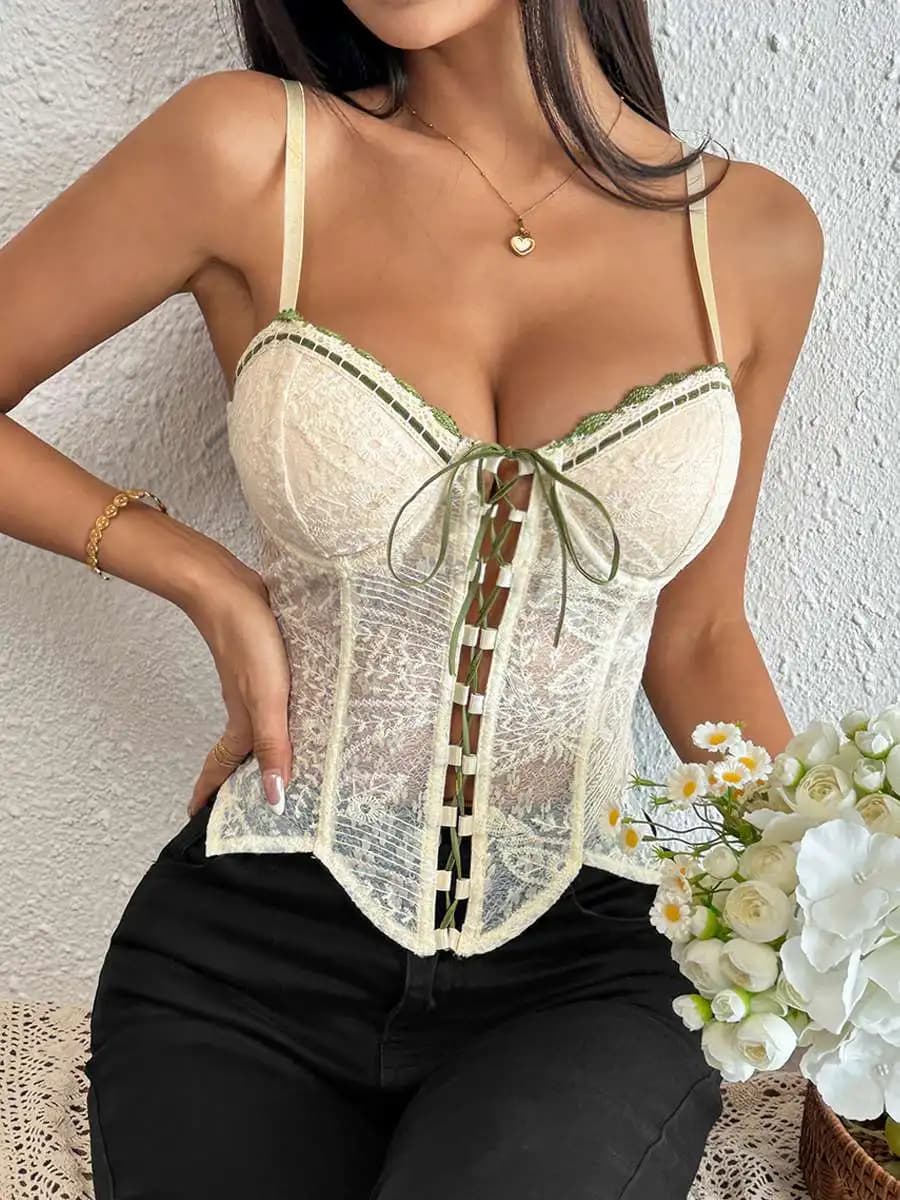 Summer New Sweet Girl Pure Color Embroidered Rope Zipper Asymmetrical Slimming Sensation Strap Vest Girls Fashion Belted Top