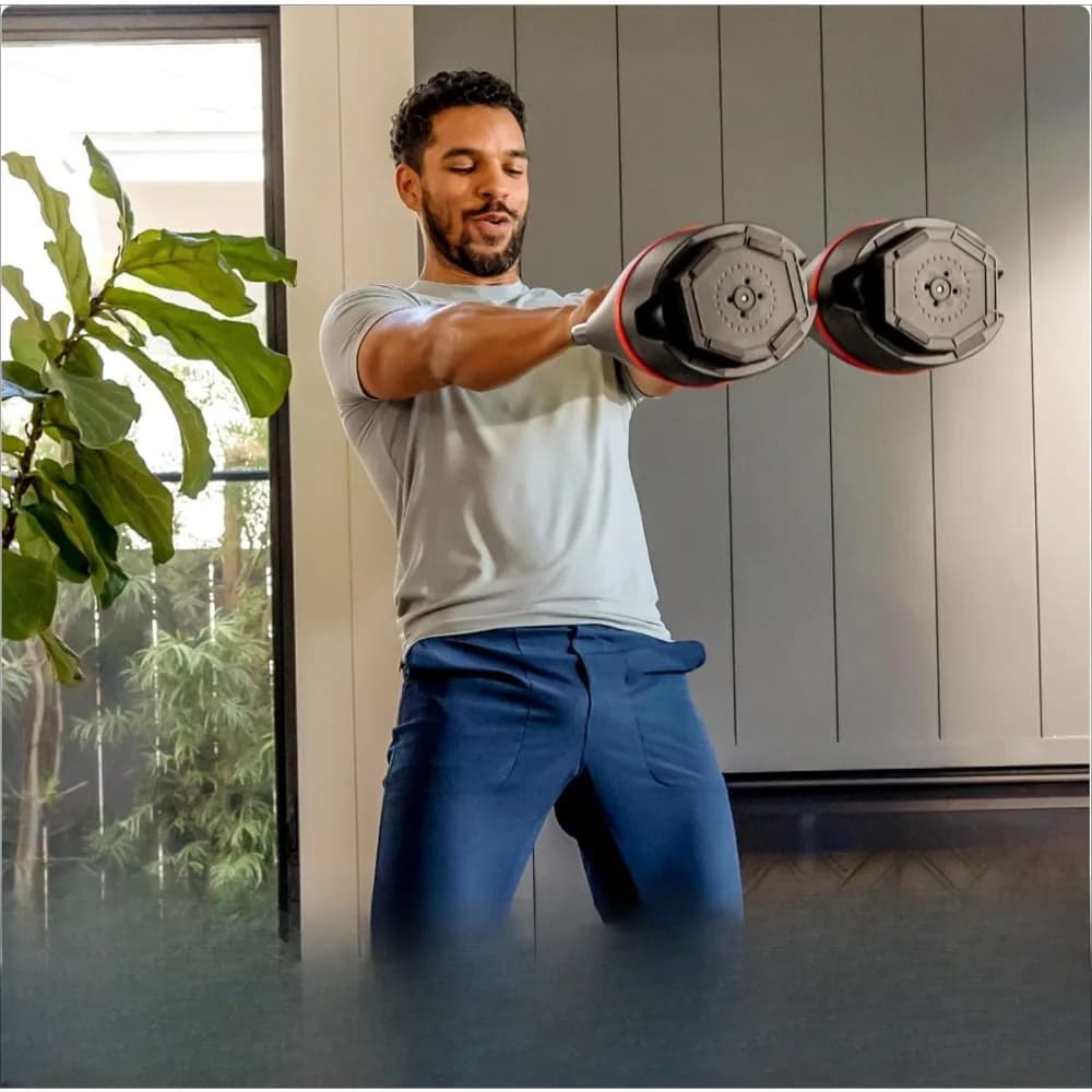 Set of Adjustable Weights 2 in 1 with Kettlebell and Manubri for Fitness and Home Gym