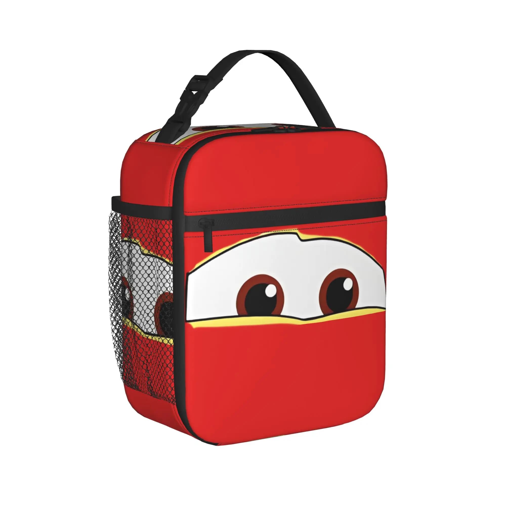 Mcqueens Cartoon Insulated Lunch Bag Cooler Bag Reusable,Meal Container Portable Tote Lunch Box for Men Women School Picnic