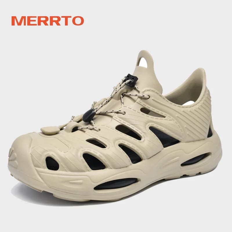 MERRTO Sandali da uomo Scarpe da esterno a monte Trekking Wading Aqua Scarpe Mesh traspirante Scarpe da ginnastica da passeggio per donna alla caviglia ad asciugatura rapida