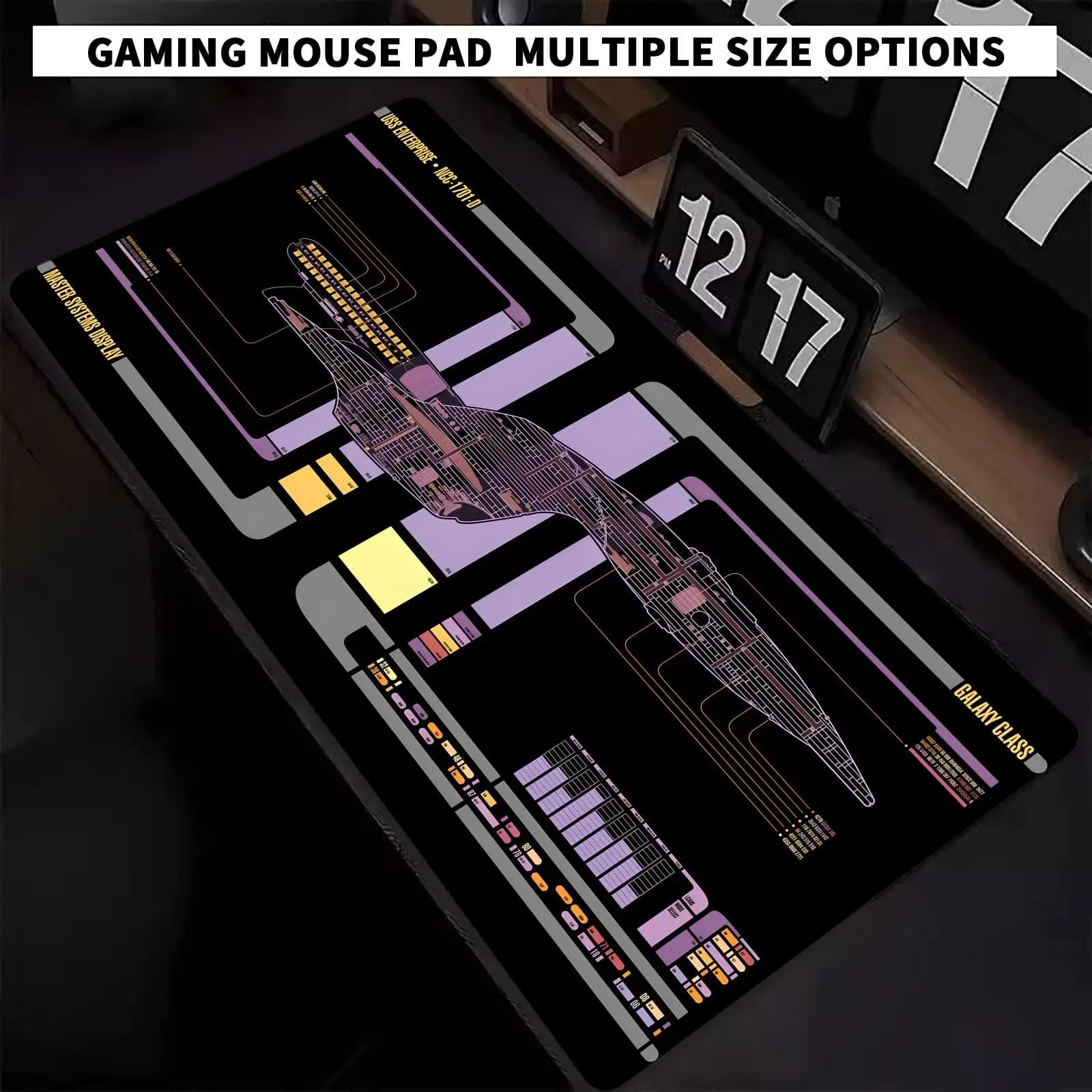 Star Trek Mouse Pad Mouse Pads Large Gaming Mousepad XXL Keyboard Gamer Mouse Pad Laptop Desk Mat Mouse Mats