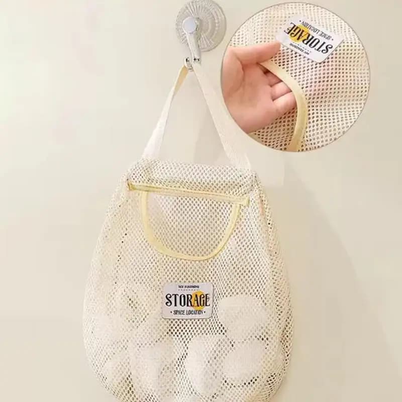 Hangable organizer for socks and underwear, bag without drilling for wardrobe, dorm and house
