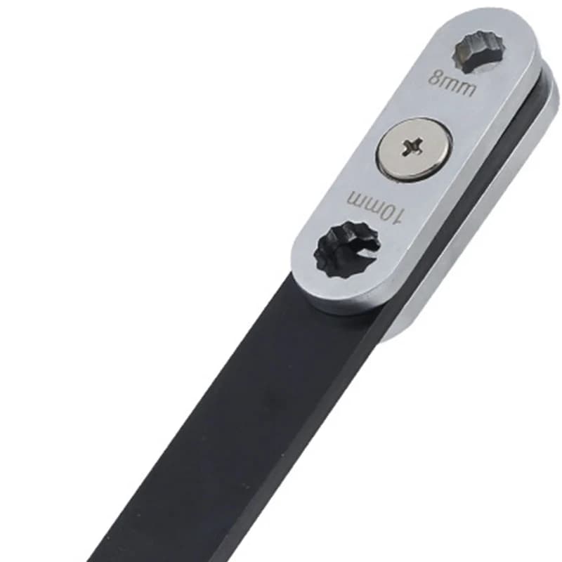 8/10 /12 /16 /19mm 8 In 1 360° Rotation Combination Wrench Metric Plum Blossom Ring Home And Automotive Repair Wrench Hand Tools