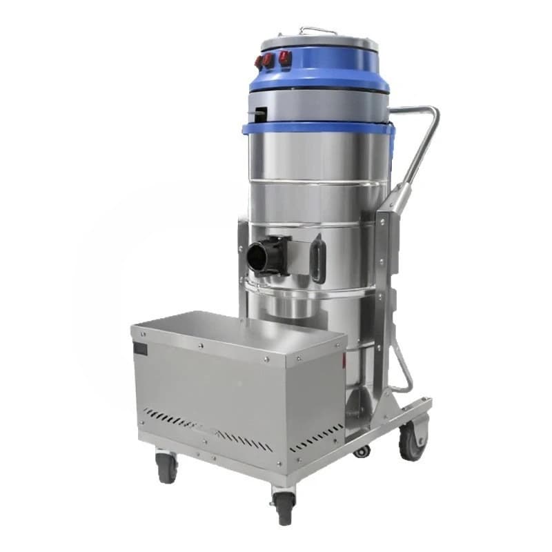 High-power battery industrial vacuum cleaner, rechargeable workshop powerful vacuum cleaner, mobile vacuum equipment
