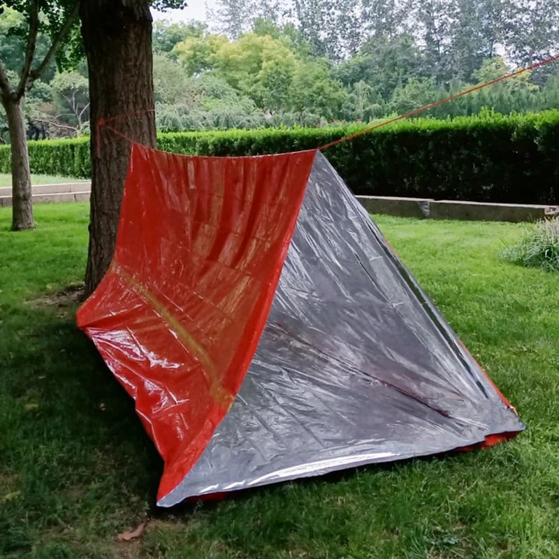 Thermal emergency sleeping bag in Mylar ultra waterproof Cover warm sleeping bag for camping trips
