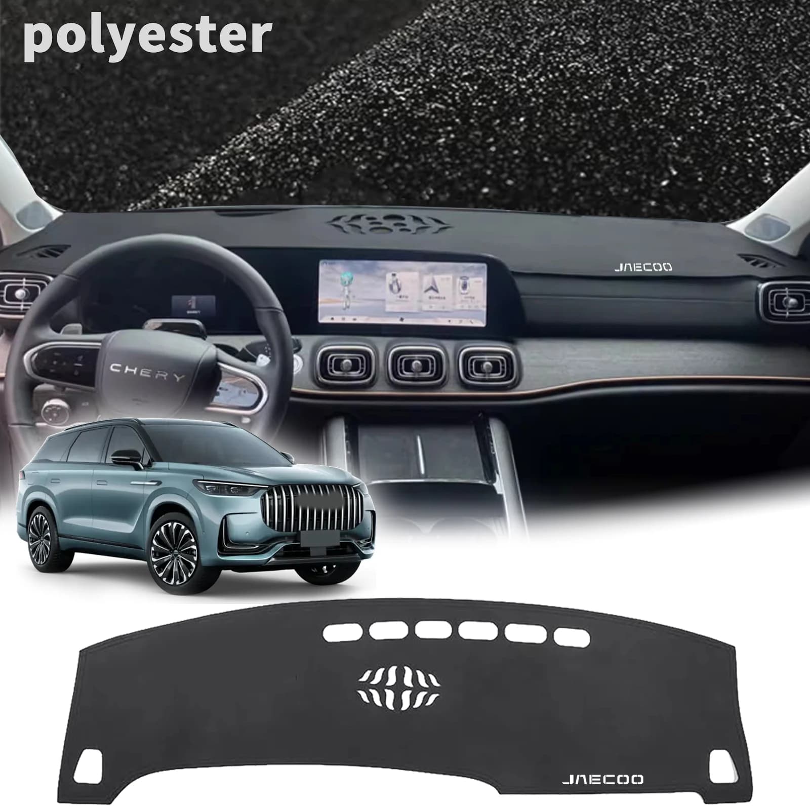 Per CHERY Jaecoo J8 8 2023 2024 2025 2026 S9 Auto Dash Zerbino Cruscotto Copertura Pad DashMat Parasole Tappeto Protettivo Accessori