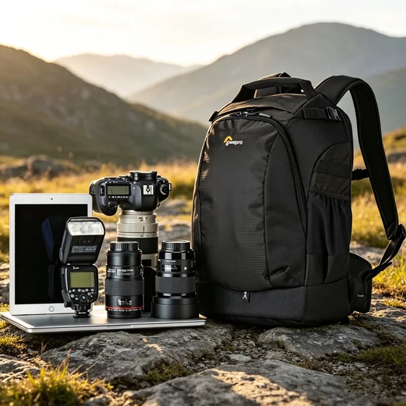 Lowepro Flipside 400 AW II Camera DSLR Camera High Capacity Photo Backpack Laptop drone backpack